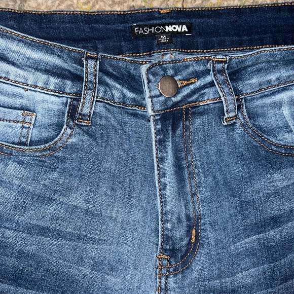 Diamond tears mid rise skinny jeans - Picture 4 of 5